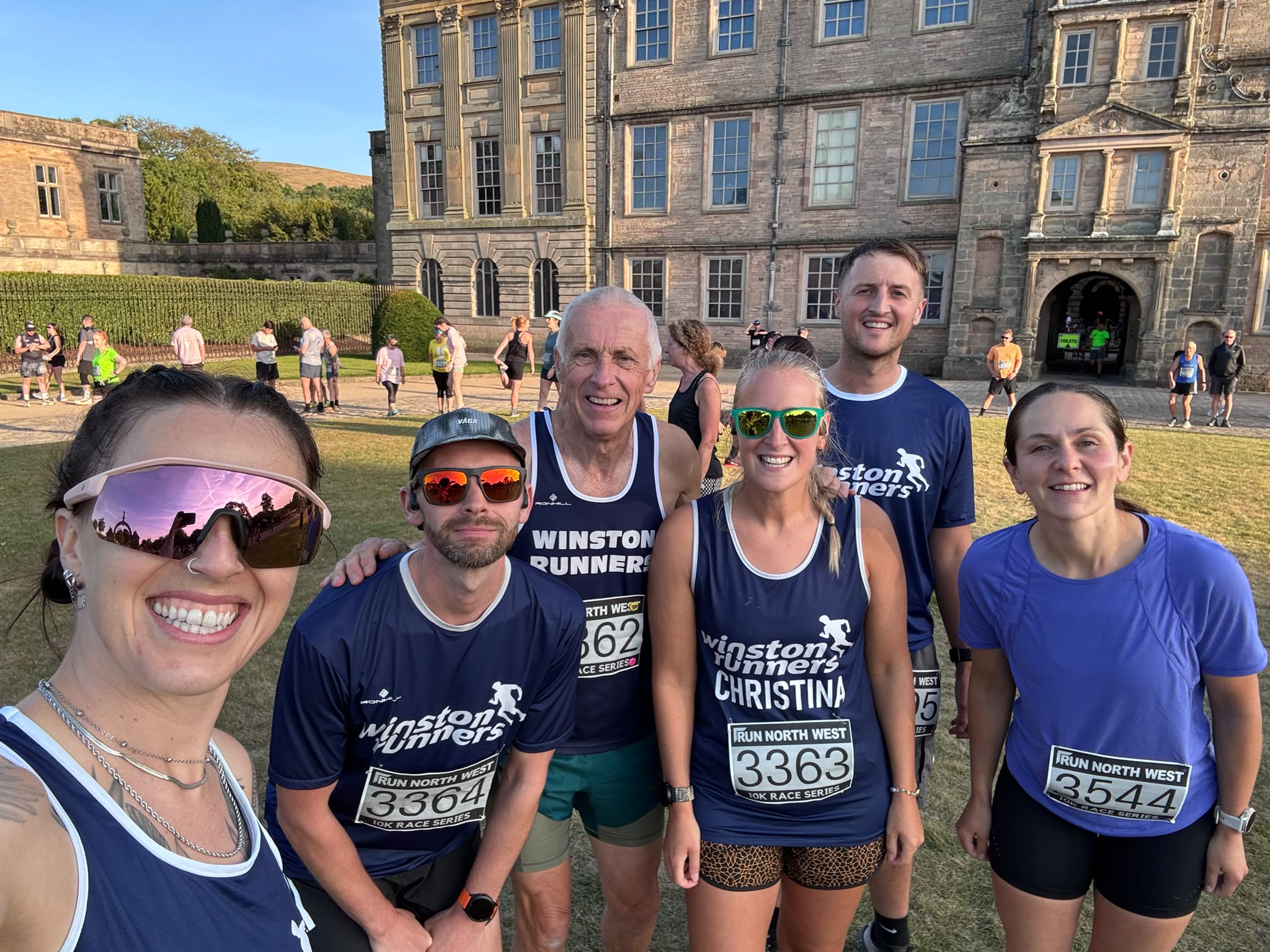 Winston Runners club members